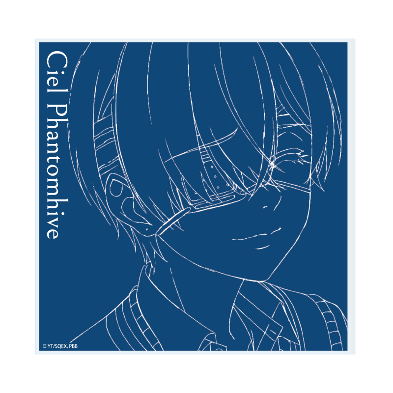 Acrylic Coaster "Black Butler Public School Arc" 02 Ciel Phantomhive (Original Picture Illustration)