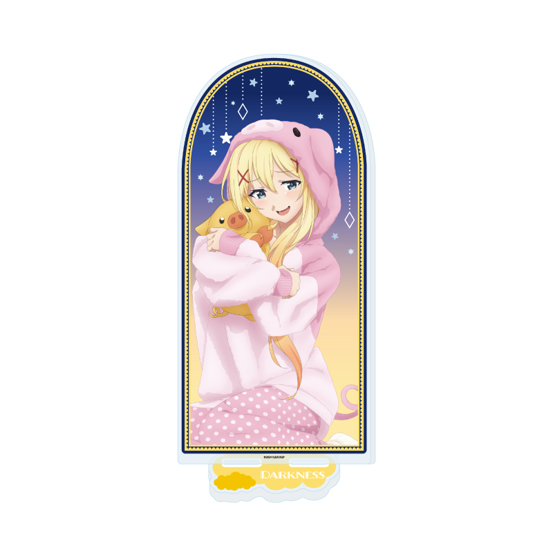 Big Acrylic Stand "Kono Subarashii Sekai ni Shukufuku wo! 3" 03 Darkness Animal Pajamas Ver. (Original Illustration)