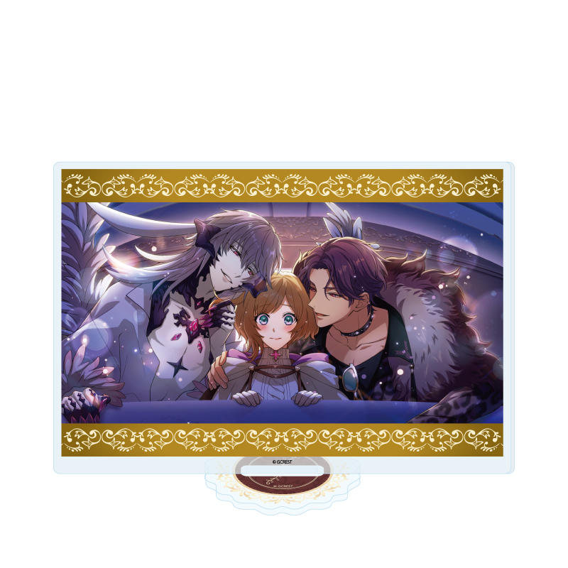 Acrylic Stand "Dream Meister and the Recollected Black Fairy" 58 Ymir & Liebe (Official Illustration)