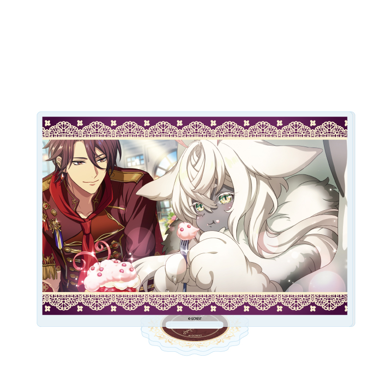 Acrylic Stand "Dream Meister and the Recollected Black Fairy" 62 Kuchen & Caprice (Official Illustration)