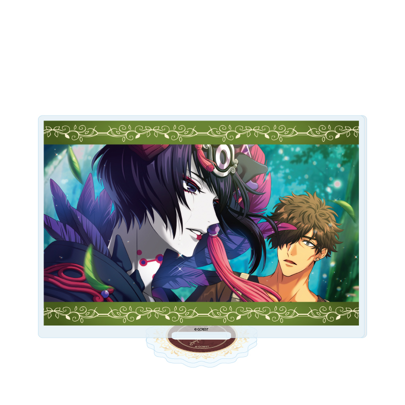 Acrylic Stand "Dream Meister and the Recollected Black Fairy" 66 Lagoon & Emppu (Official Illustration)