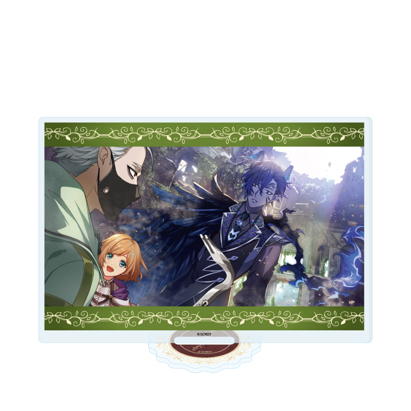 Acrylic Stand "Dream Meister and the Recollected Black Fairy" 69 Hollow & Efface (Official Illustration)