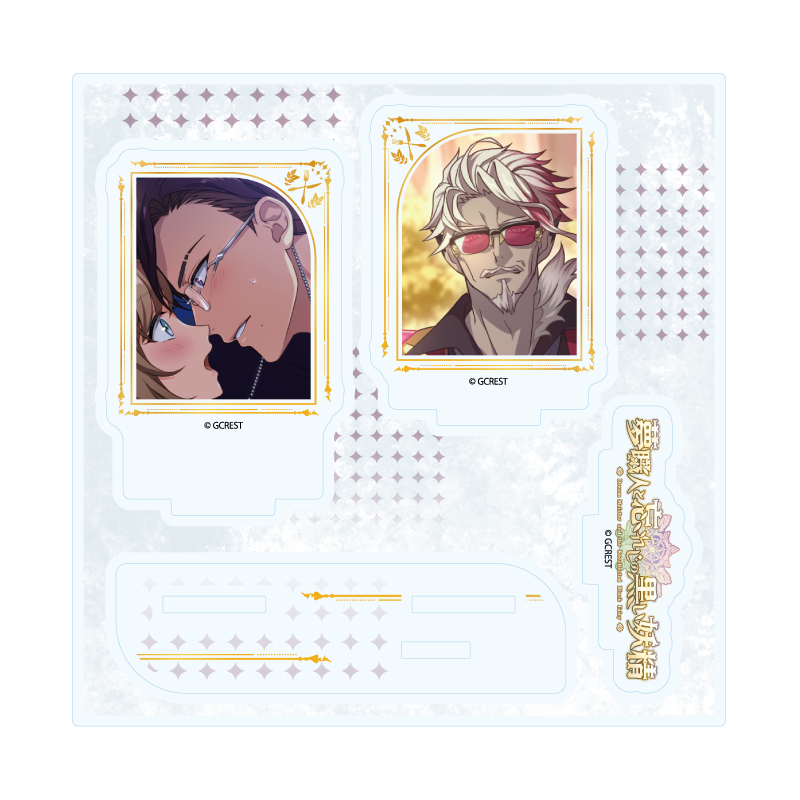 Acrylic Stand Plate "Dream Meister and the Recollected Black Fairy" 35 Riche & Chell (Official Illustration)