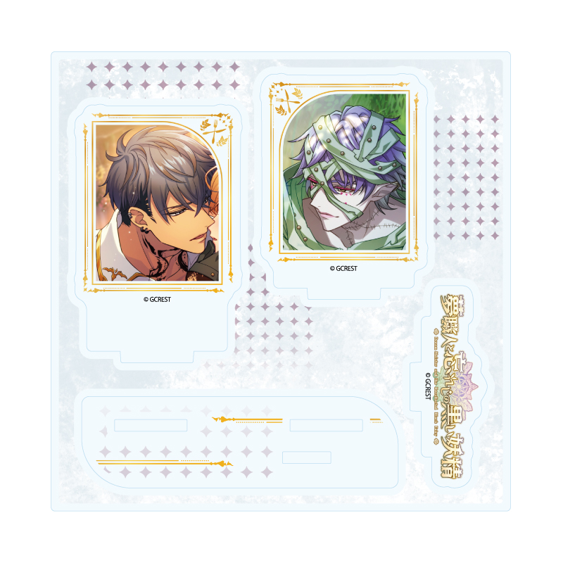 Acrylic Stand Plate "Dream Meister and the Recollected Black Fairy" 36 Walter & Mistico (Official Illustration)