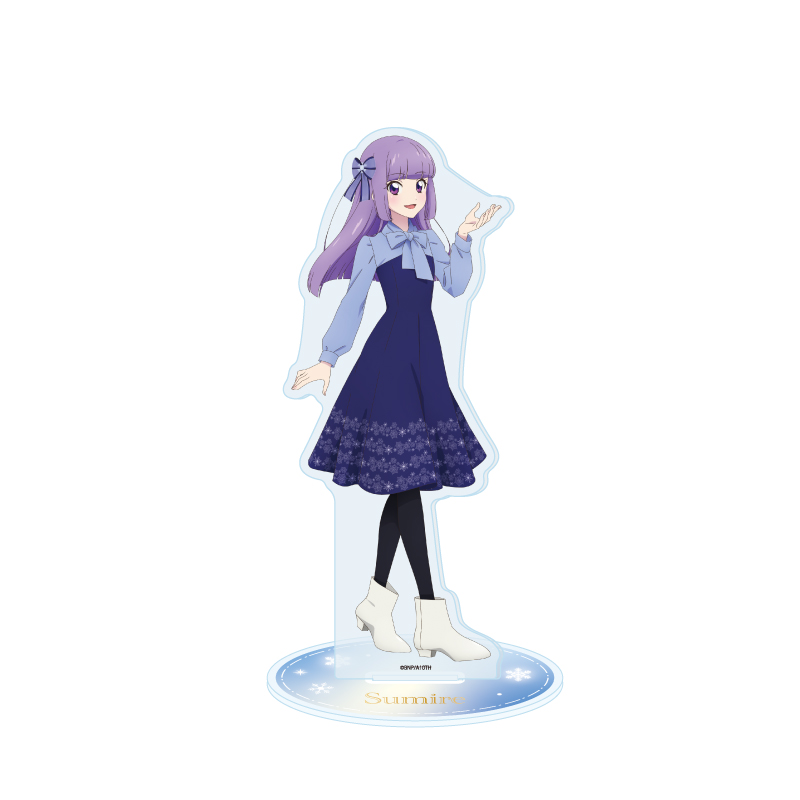 Acrylic Stand "Aikatsu!" 20 Hikami Sumire Snow Pattern Outfit Ver. (Original Illustration)