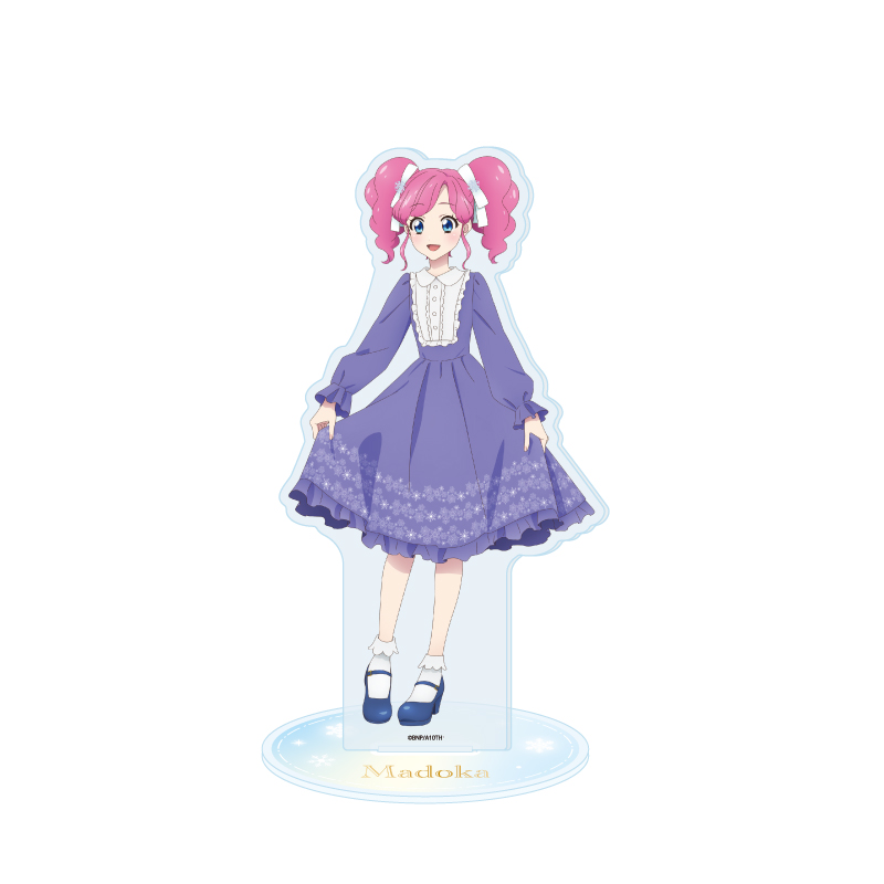 Acrylic Stand "Aikatsu!" 24 Amahane Madoka Snow Pattern Outfit Ver. (Original Illustration)