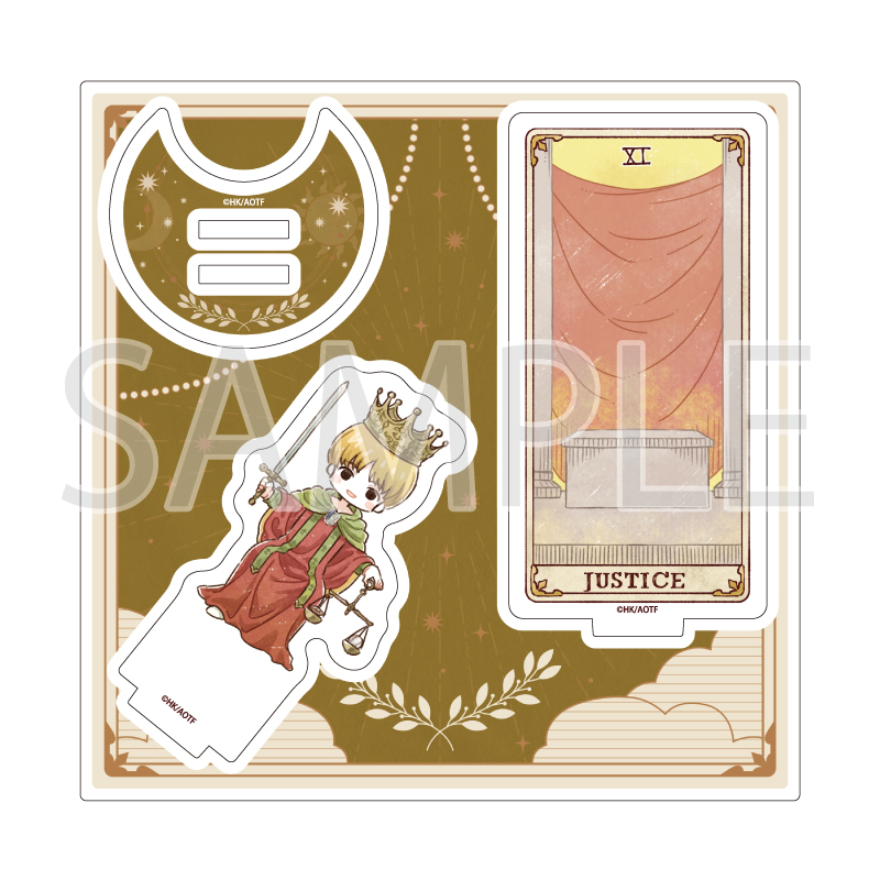 Acrylic Stand Plate "Attack on Titan The Final Season" 03 Armin Arlert Tarot Ver. (Graff Art Illustration)