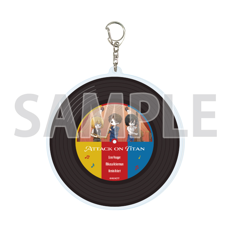 Deka Acrylic Key Chain "Attack on Titan" 01 Jazz Ver. A (Graff Art Illustration)