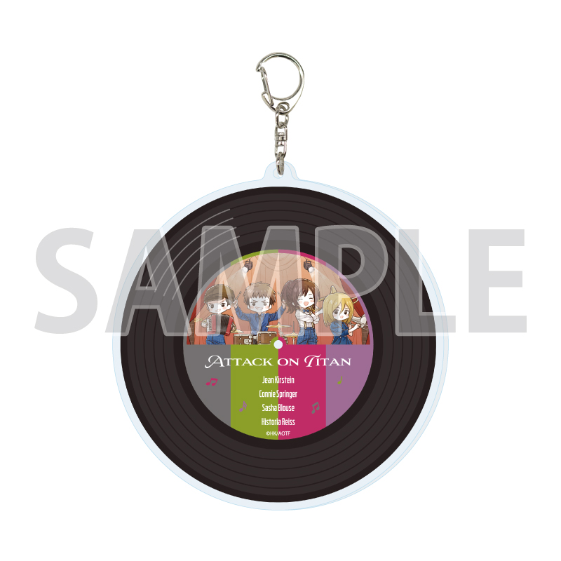 Deka Acrylic Key Chain "Attack on Titan" 03 Jazz Ver. C (Graff Art Illustration)