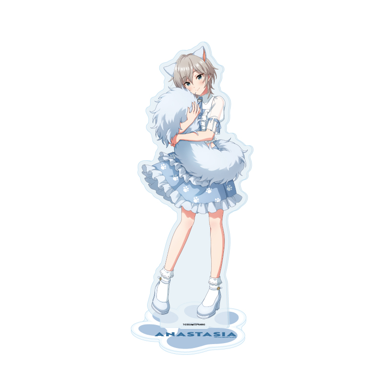 Deka Acrylic Stand "The Idolmaster Cinderella Girls" 10 Anastasia Cat Ver. (Original Illustration)