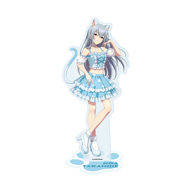 Deka Acrylic Stand "The Idolmaster Cinderella Girls" 11 Takamine Noa Cat Ver. (Original Illustration)