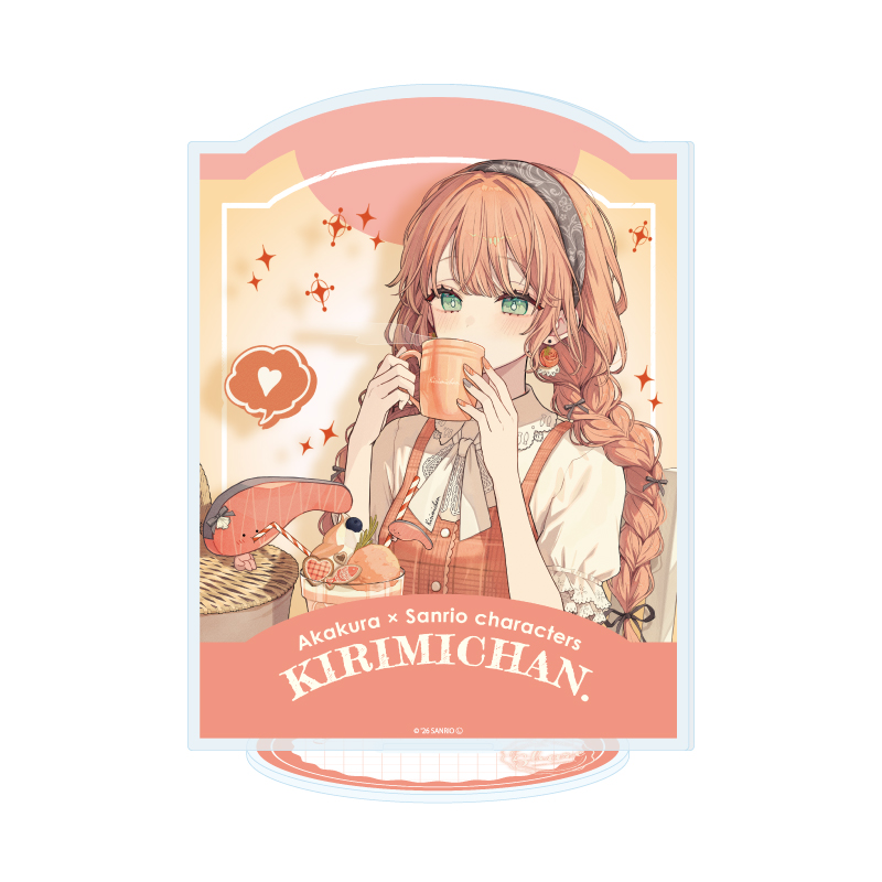 Acrylic Stand Akakura x Sanrio Characters 61 KIRIMIchan. (Collaboration Illustration)