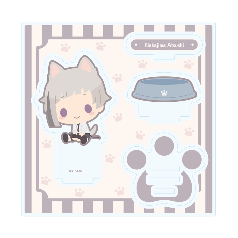 Acrylic Stand Plate Osanpo "Bungo Stray Dogs" 01 Nakajima Atsushi