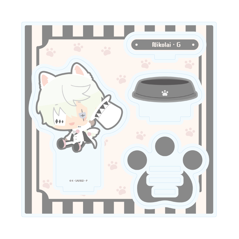 Acrylic Stand Plate Osanpo "Bungo Stray Dogs" 08 Nikolai G