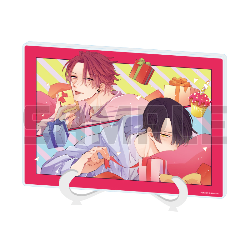 Acrylic Art Board A5 Size "Neko wa Nekorashiku Are" 01 Hiiragi & Haru (Official Illustration)
