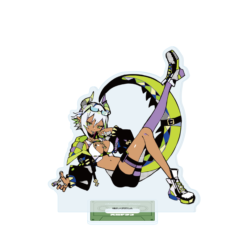 Acrylic Stand Akashic Production 08 Amakakeru Draco Akasick (Official Illustration)