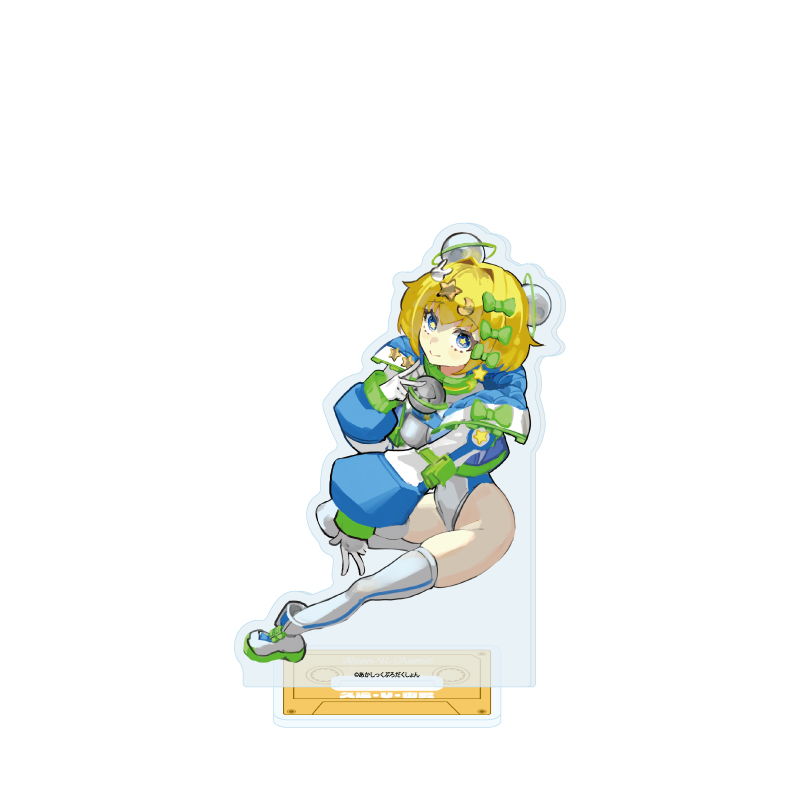 Acrylic Stand Akashic Production 10 Kuon U Chuma Creepy.exe (Official Illustration)