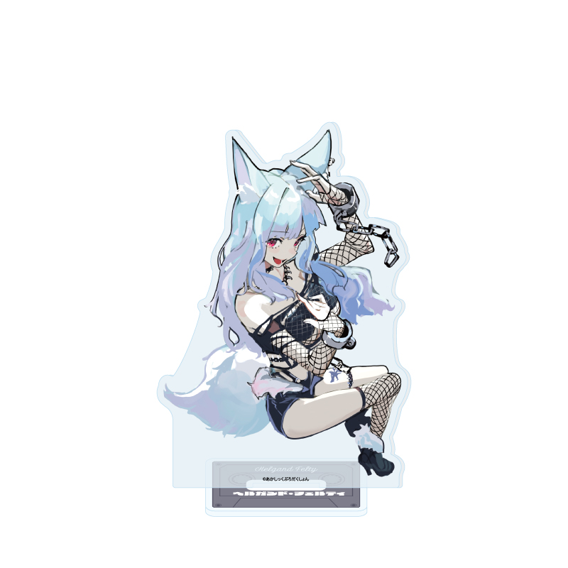 Acrylic Stand Akashic Production 12 Helgand Felty Creepy.exe (Official Illustration)