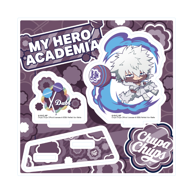 Acrylic Stand Plate "My Hero Academia" x Chupa Chups 09 Dabi (Mini Character Illustration)