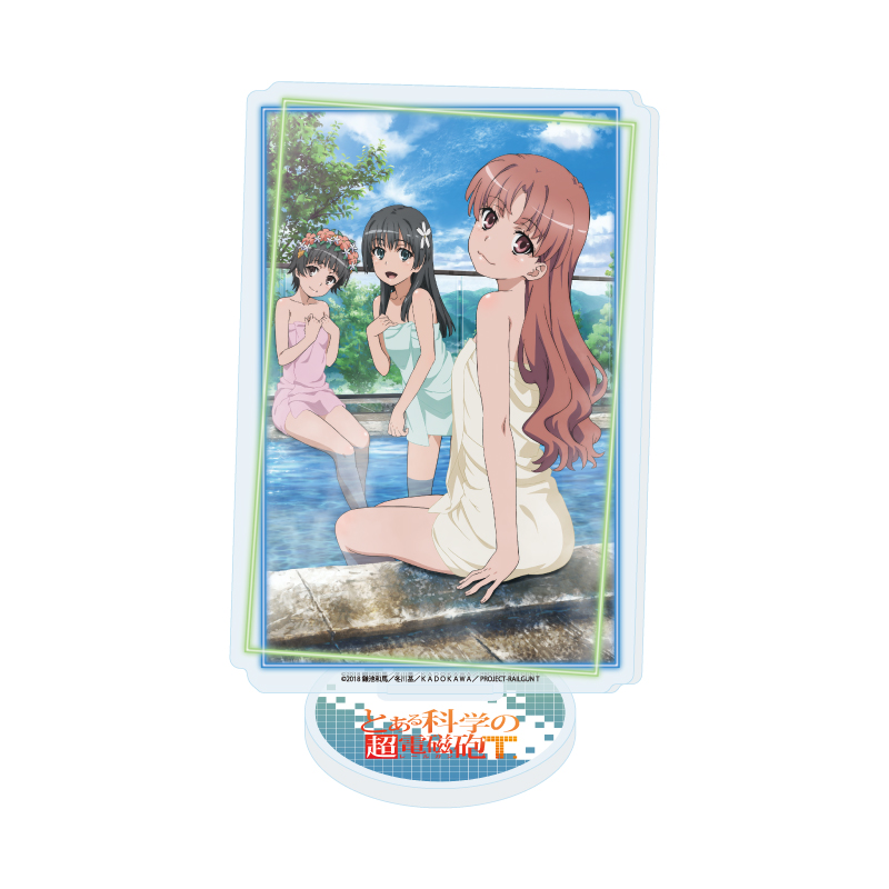 Acrylic Stand "A Certain Scientific Railgun T" 18 C Design (Scenes Illustration)