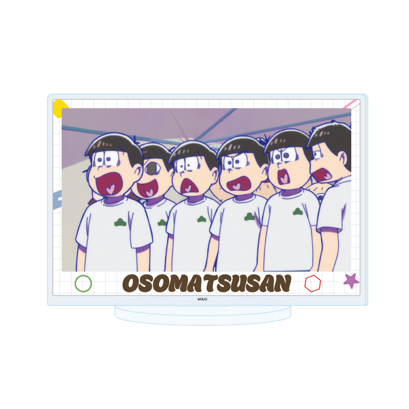 Acrylic Stand "Osomatsu-san" 14 B (Scenes Illustration)