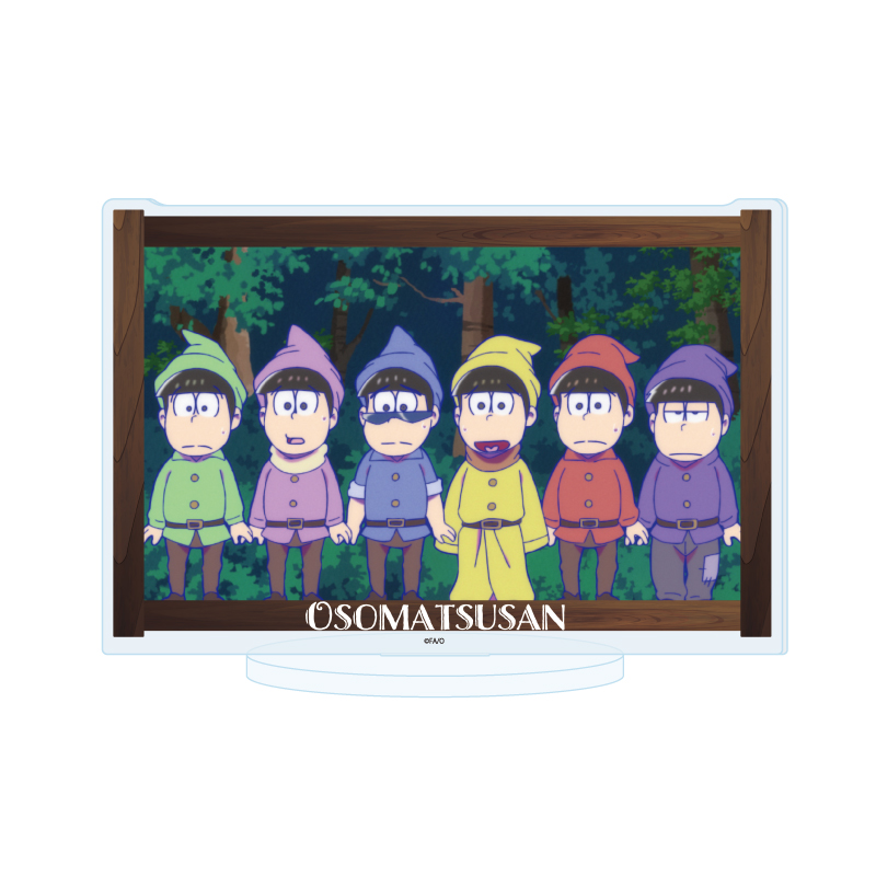 Acrylic Stand "Osomatsu-san" 15 C (Scenes Illustration)