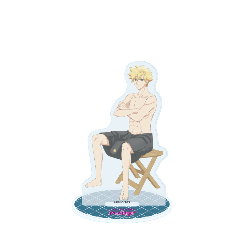 Acrylic Stand "Cute High Earth Defense Club Hi-CARA!" 15 Doumeki Straight (Original Illustration)
