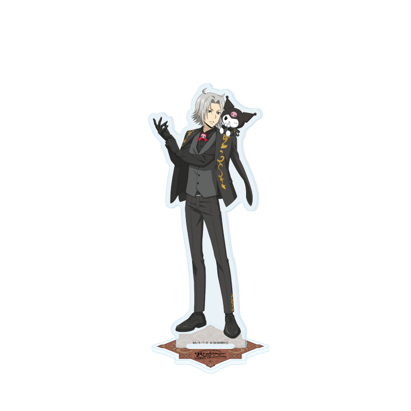 Hologram Acrylic Stand "Reborn!" x Sanrio Characters 02 Gokudera Hayato x Kuromi