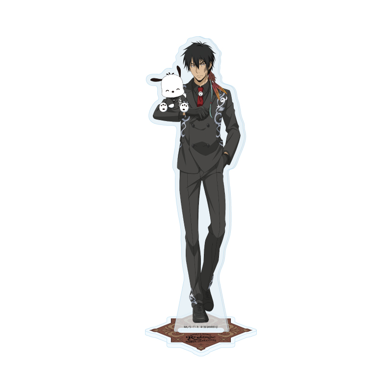 Hologram Acrylic Stand "Reborn!" x Sanrio Characters 06 XANXUS x Pochacco