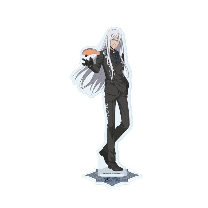 Hologram Acrylic Stand "Reborn!" x Sanrio Characters 07 Squalo x KIRIMIchan.