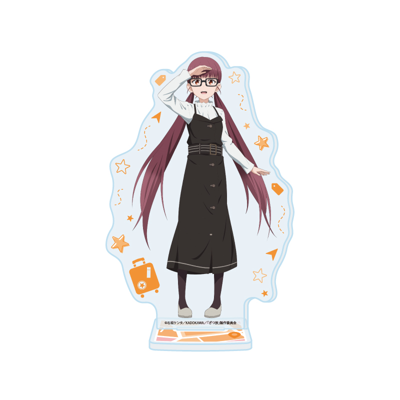 Acrylic Stand "Zatsu Tabi: That's Journey" 08 Unoki Yui (Official Illustration)