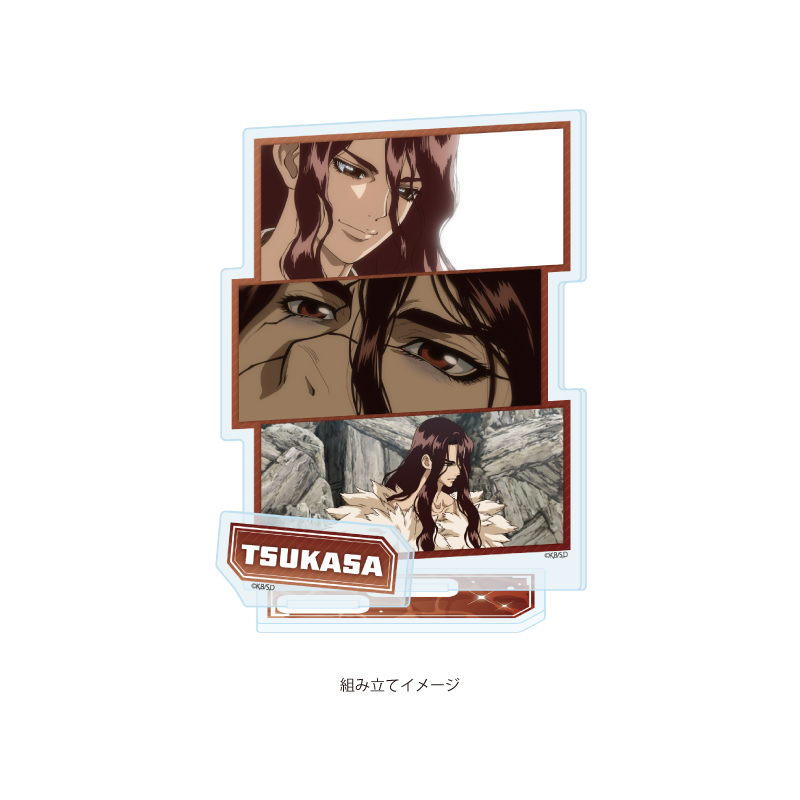 Acrylic Stand Plate "Dr. Stone" 28 Shishio Tsukasa (Scenes Illustration)