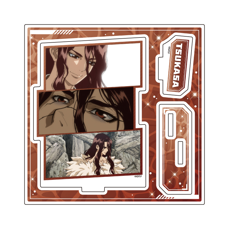 Acrylic Stand Plate "Dr. Stone" 28 Shishio Tsukasa (Scenes Illustration)