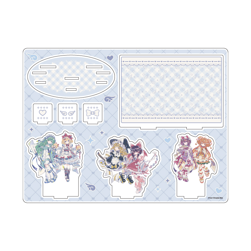 Acrylic Diorama "Touhou Project" 05 Group Design Tenshi Kaiwai Ver. (Original Illustration)