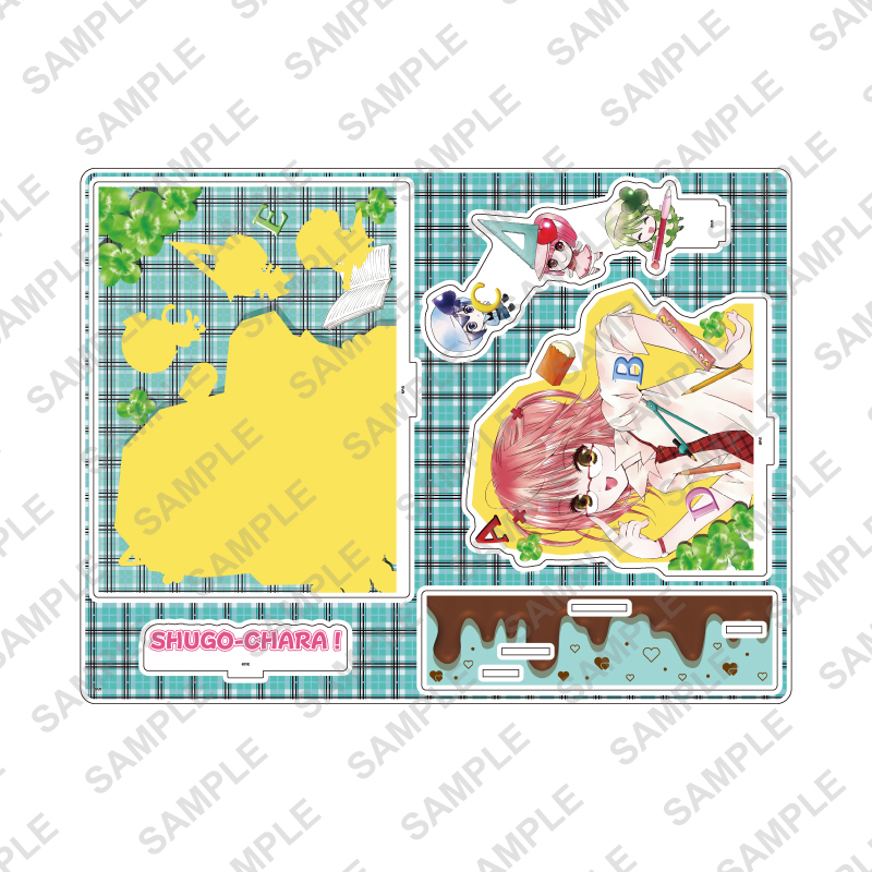 Acrylic Diorama "Shugo Chara!" 07 Hinamori Amu (Official Illustration)