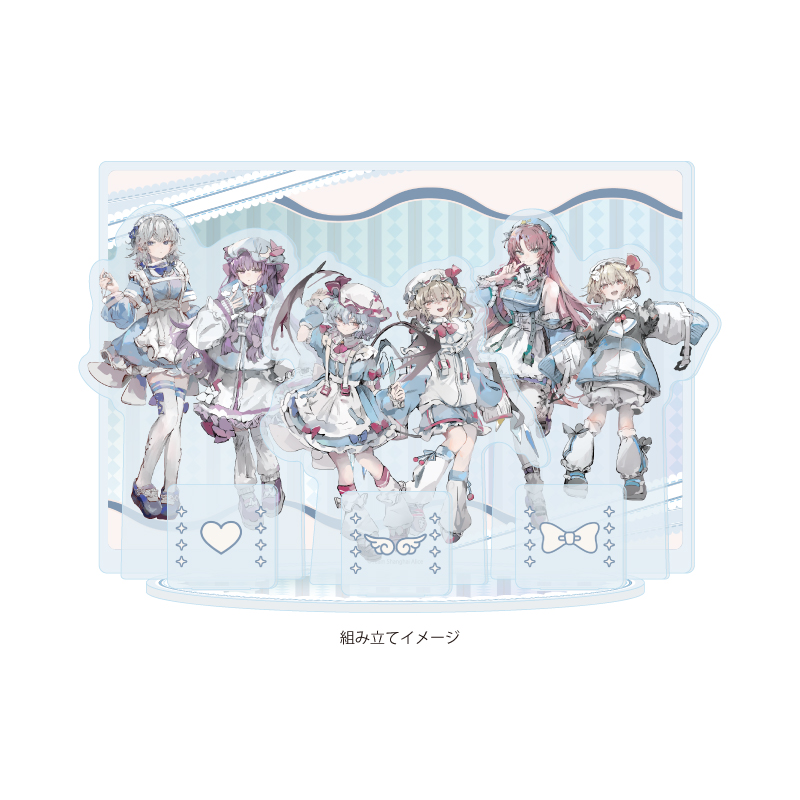 Acrylic Diorama "Touhou Project" 06 Group Design Tenshi Kaiwai Ver. (Original Illustration)