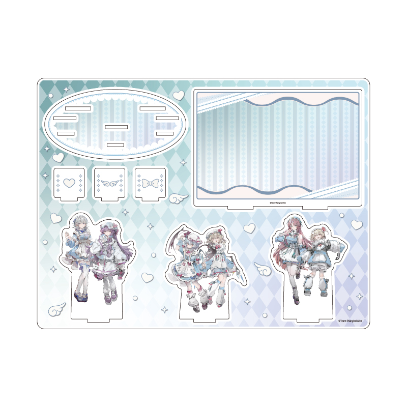 Acrylic Diorama "Touhou Project" 06 Group Design Tenshi Kaiwai Ver. (Original Illustration)