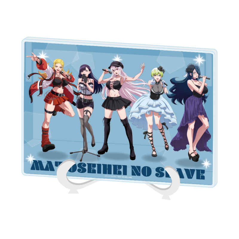 Acrylic Art Board A5 Size "Chained Soldier Season 2" 05 Group Design (Original Illustration)