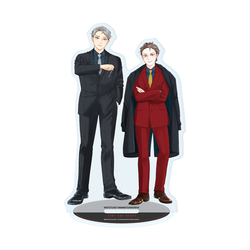 Acrylic Stand "Like The Beast" 01 Ueda Tomoharu & Gotouda Aki (Original Illustration)