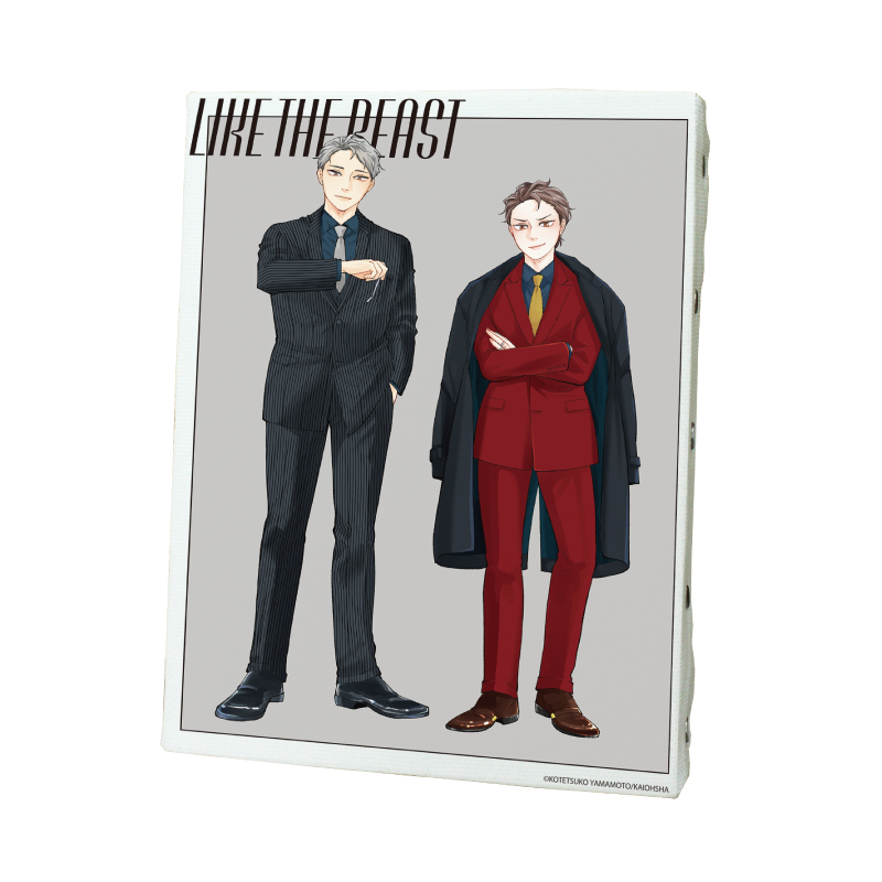 Canvas Board "Like The Beast" 01 Ueda Tomoharu & Gotouda Aki (Original Illustration)