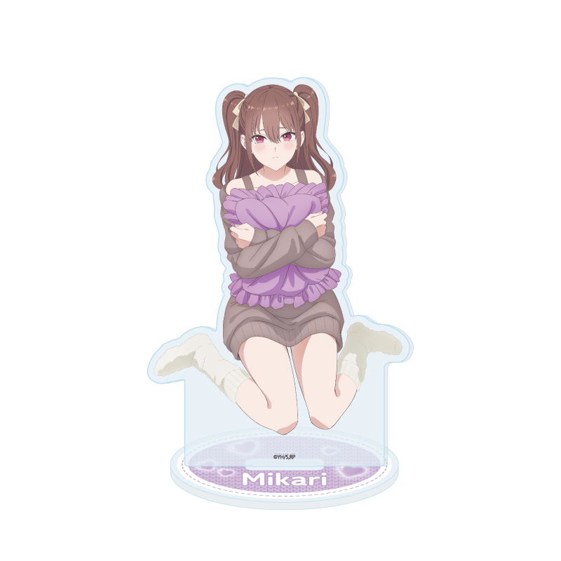 Acrylic Stand "2.5 Dimensional Seduction" 18 Tachibana Mikari Room Knit Ver. (Original Illustration)