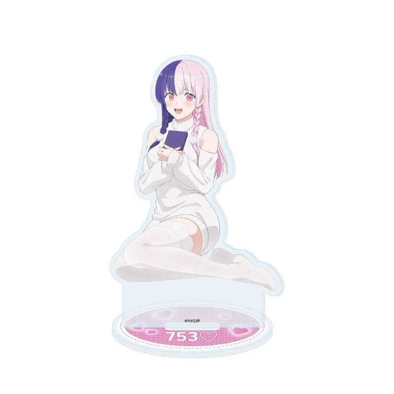 Acrylic Stand "2.5 Dimensional Seduction" 20 Nagomi Room Knit Ver. (Original Illustration)