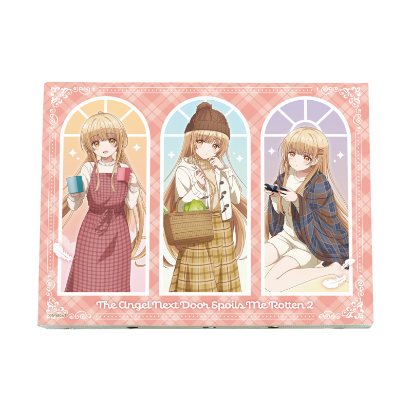 Canvas Board "The Angel Next Door Spoils Me Rotten 2" 05 A Winter Day Ver. Group Design (Original Illustration)