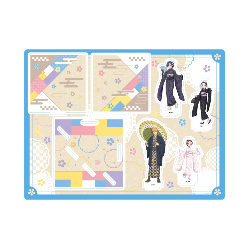 Acrylic Diorama "Medalist" 02 Group Design (Original Illustration)