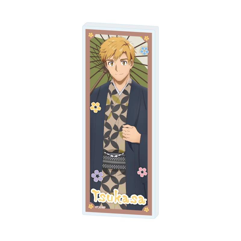 Mini Acrylic Block "Medalist" 06 Akeuraji Tsukasa (Original Illustration)