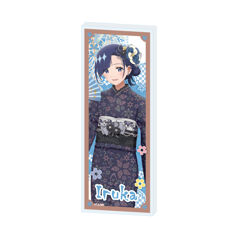 Mini Acrylic Block "Medalist" 08 Okazaki Iruka (Original Illustration)
