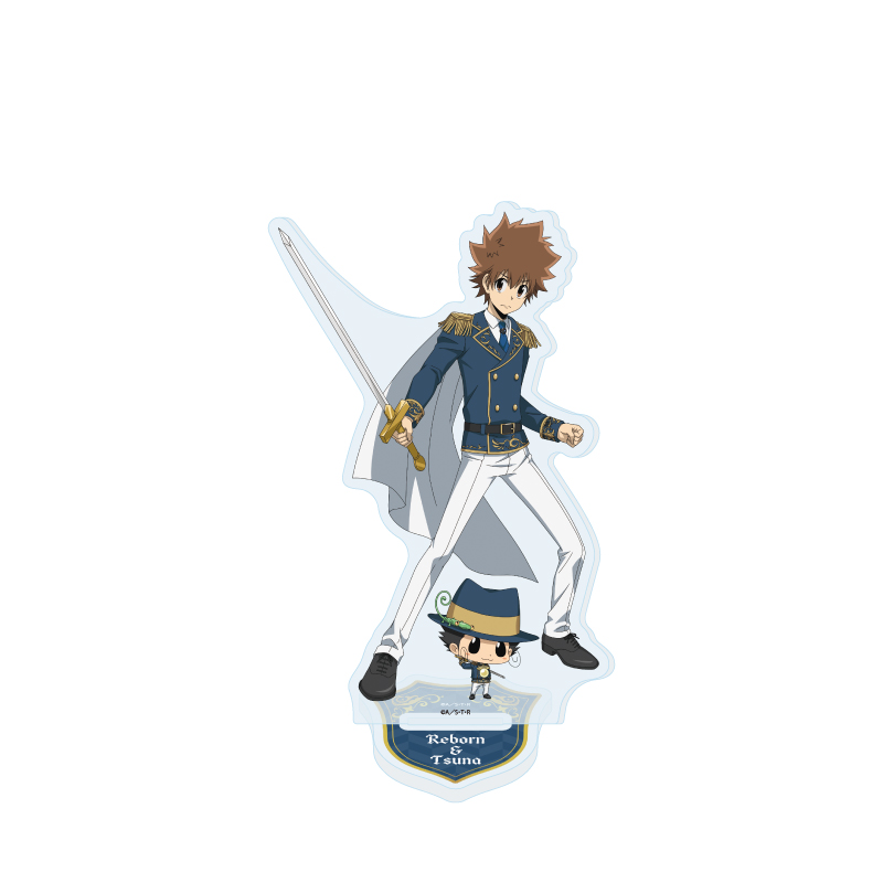 Acrylic Stand "Reborn!" 113 Reborn & Sawada Tsunayoshi Knight Ver. (Original Illustration)