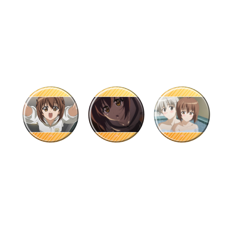 Can Badge 3 Set "Yosuga no Sora" 01 Amatsume Akira (Official Illustration)