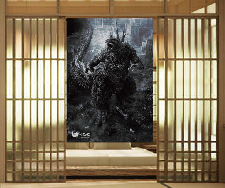[Pre-order] "Godzilla Minus One/Minus Color" Large Noren