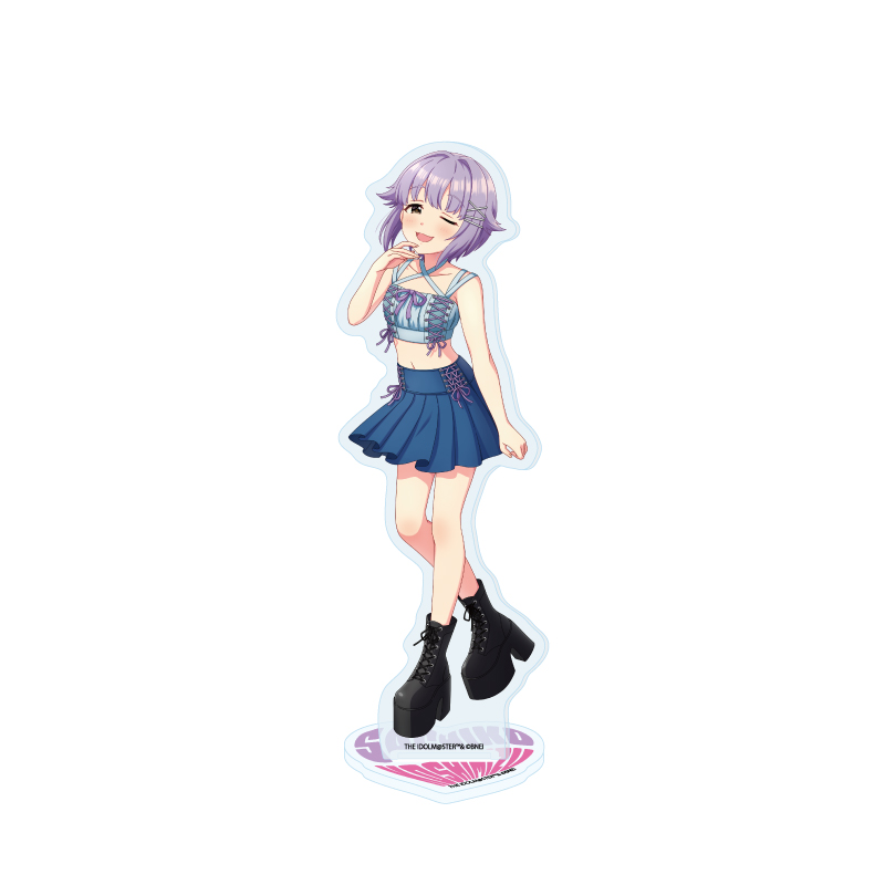 Acrylic Stand "The Idolmaster Cinderella Girls" 51 Koshimizu Sachiko Denim Style Costume Ver. (Original Illustration)